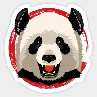 Happy Panda Sticker